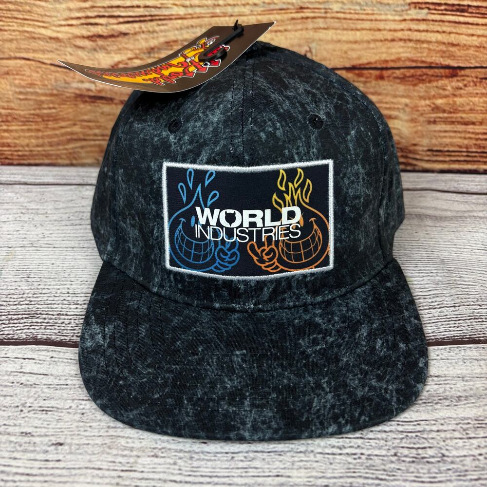 World Industries Skateboards Dri-Fit Snapback Hat